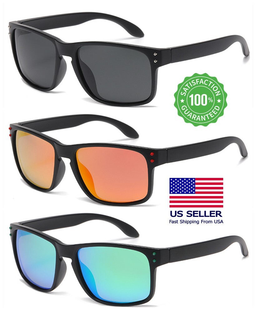Polarized Square Sunglasses for Men Women Driving Sports Retro UV400 Sun Glasses