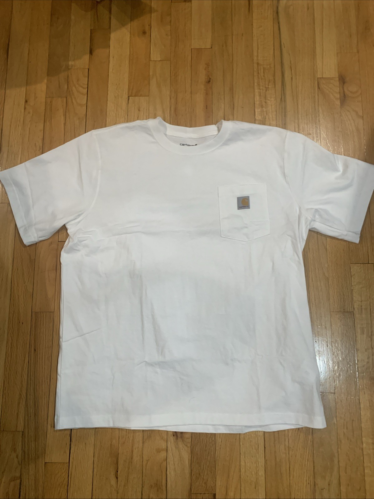 Carhartt K87 Loose Fit Short Sleeve Heavy Pocket T Shirt Size Large 2 Shirts