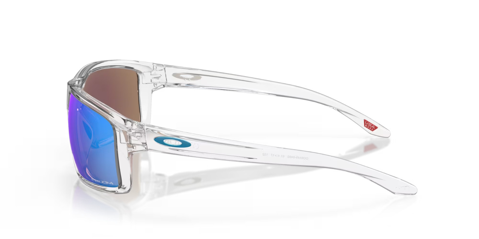 Oakley Sunglasses Gibston OO9449-0460 Polished Clear Frame / PRIZM Sapphire Lens