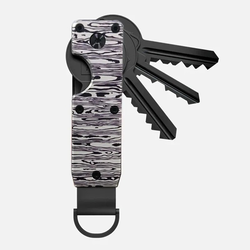 Key Organizer Compact Holder Metal Key Chain Minimalist Key Case Holder for Keyc