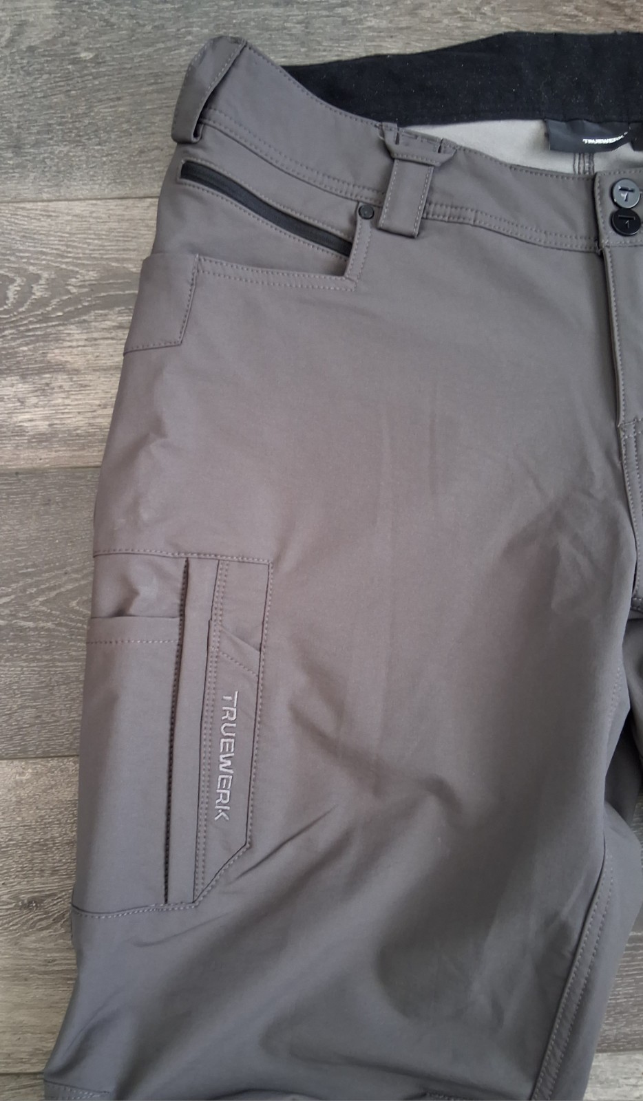 Truewerk T2 Werk Pants Durable Water Resistant Grey Womans Size 16 (36×31)