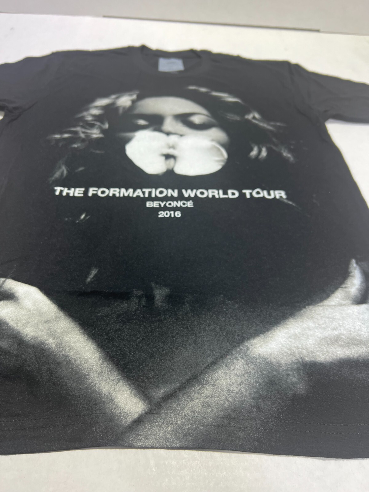 BEYONCE The Formation World TOUR 2016 TEE BLACK T-SHIRT OFFICIAL unisex NEW!!