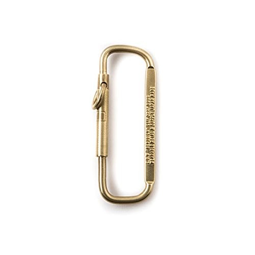 Candy Design & Works KENDRICK Brass Keyring Carabiner Hand Made in Japan