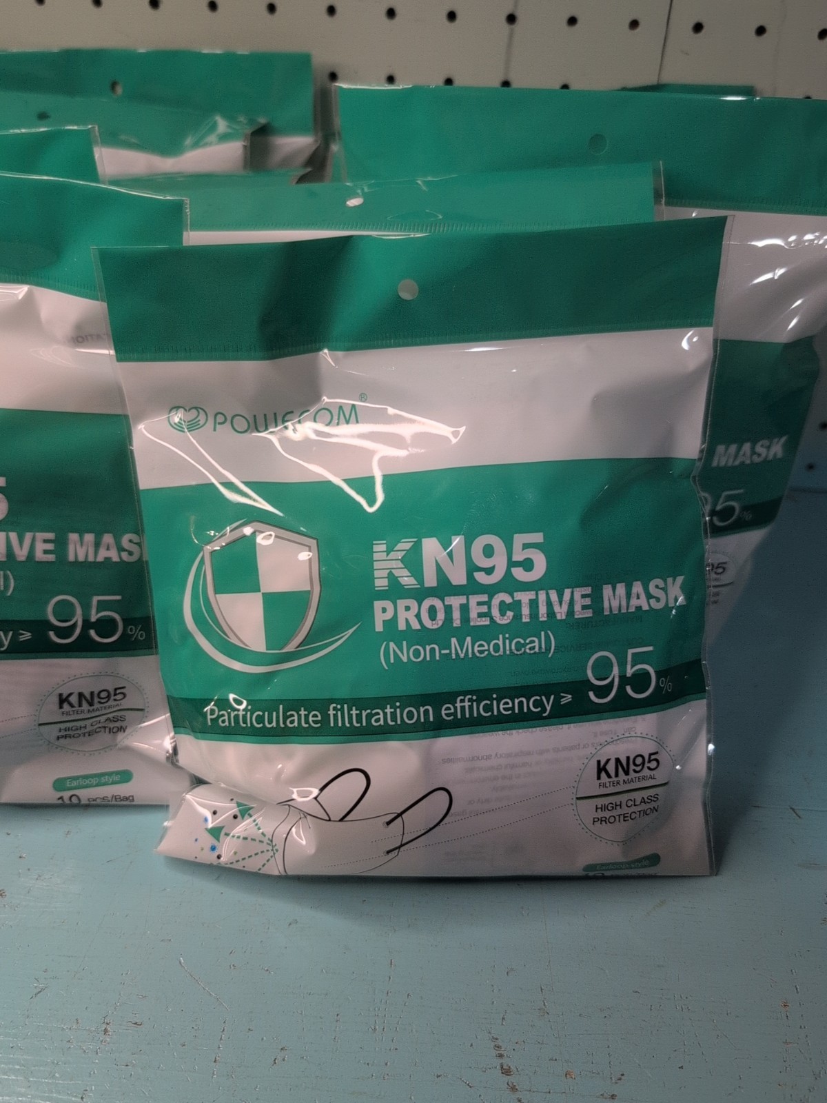 KN95 Protective Mask Earloop Style 10 Pcs Per Bag – Lot Of 10 Bags 100 total