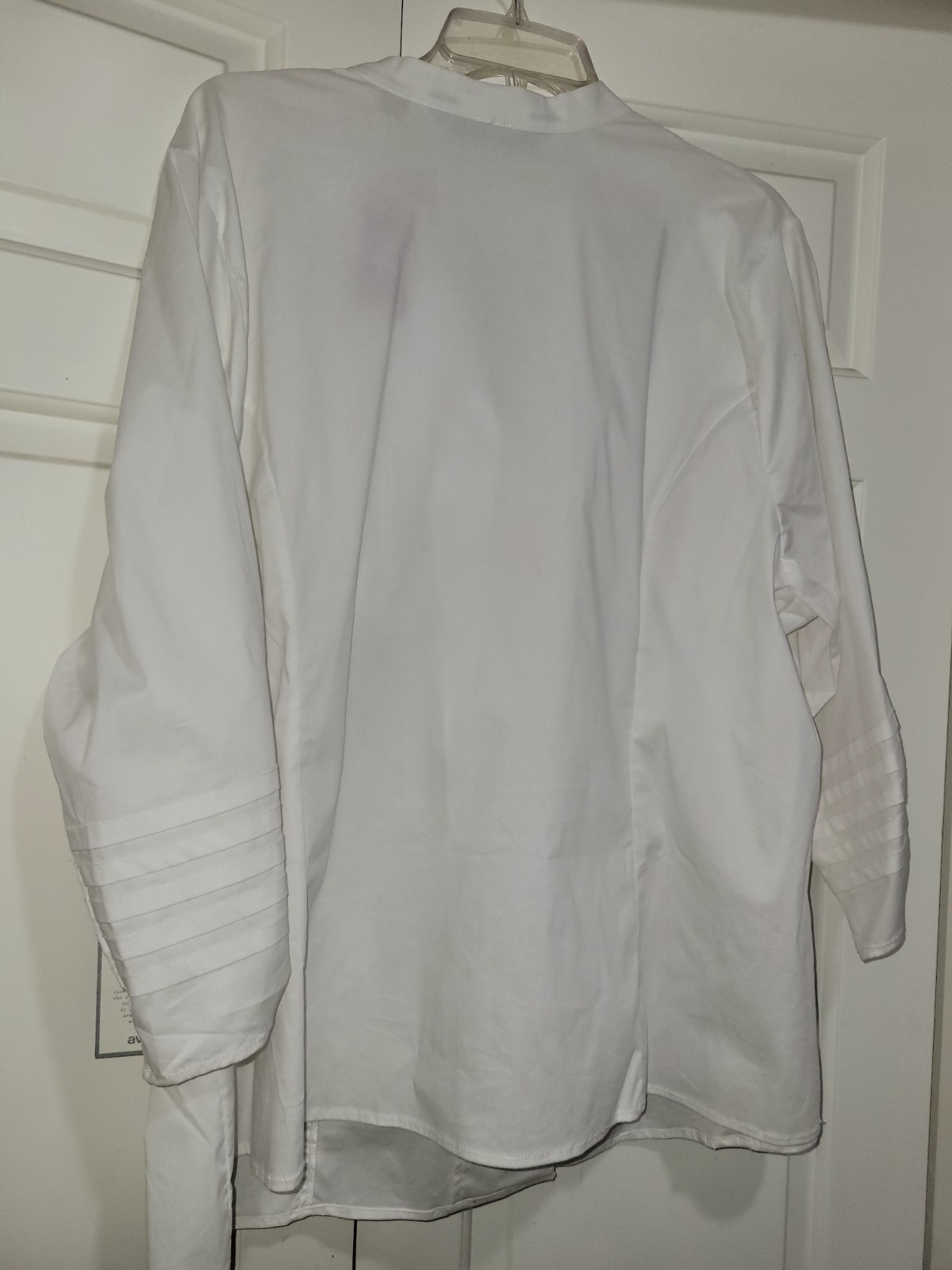 NWT Tuxedo style embellished dress shirt Dazzle Avenue White Shirt Collection