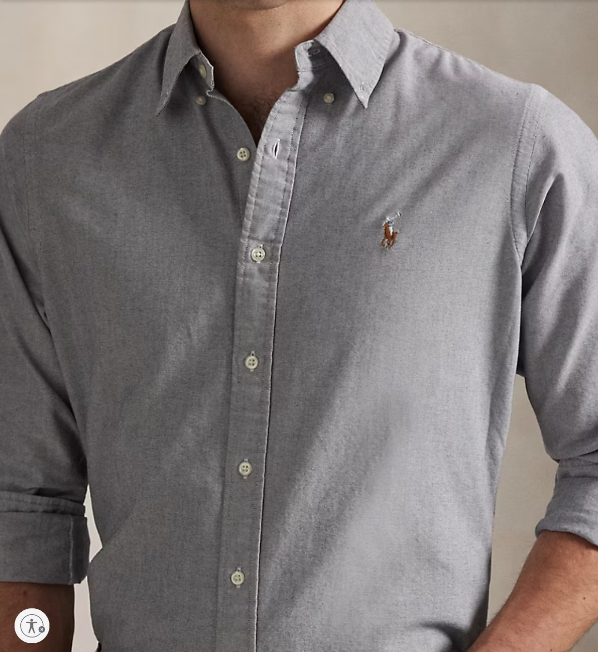 Polo Ralph Lauren The Iconic Oxford Shirt Classic Fit – Retail $130