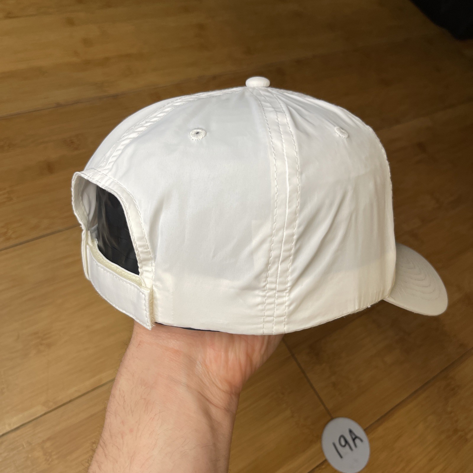 BYC YBC Propeller American Canadian Flag White Performance Adjust Hat Cap Golf