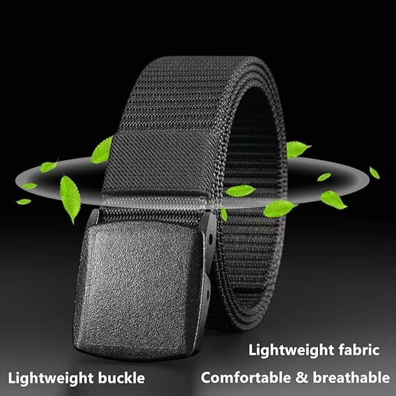 Men Casual Military Tactical Army Adjustable Quick Release Belts Pants Waistband
