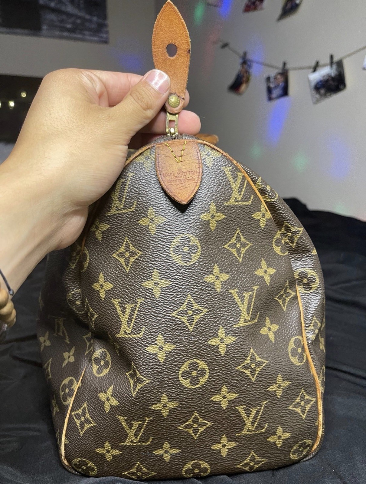 Louis Vuitton Speedy 40 Monogram Duffle Bag Travel