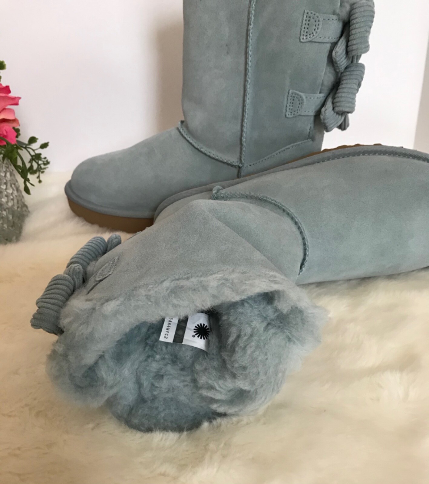 UGG Bailey Corduroy Bow