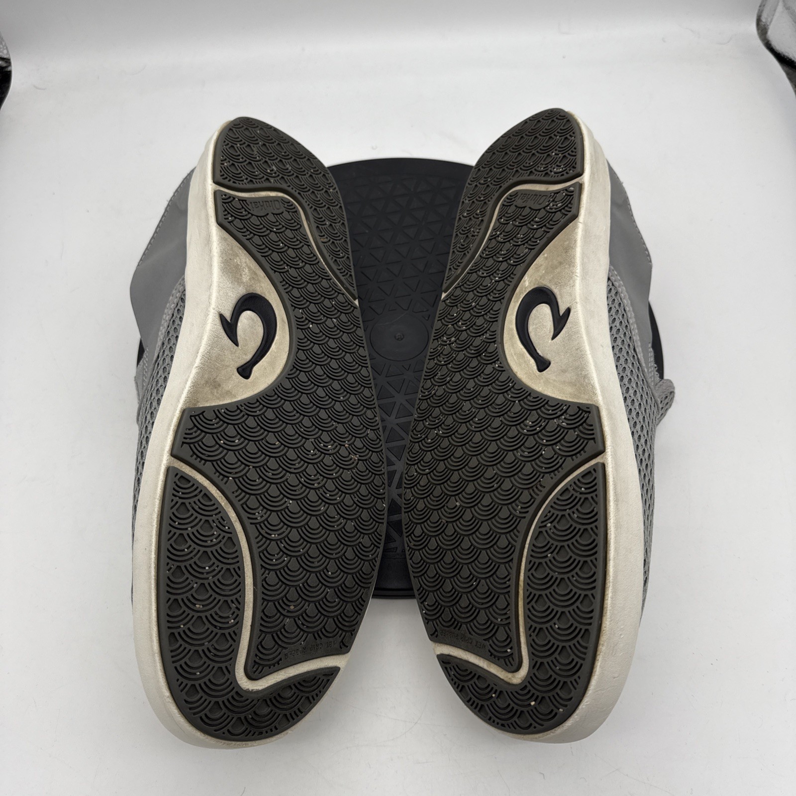Men’s Olukai Lae’ahi Slip-on Shoes Size 13 Micro Mesh Shoes Gray Laeahi Casual