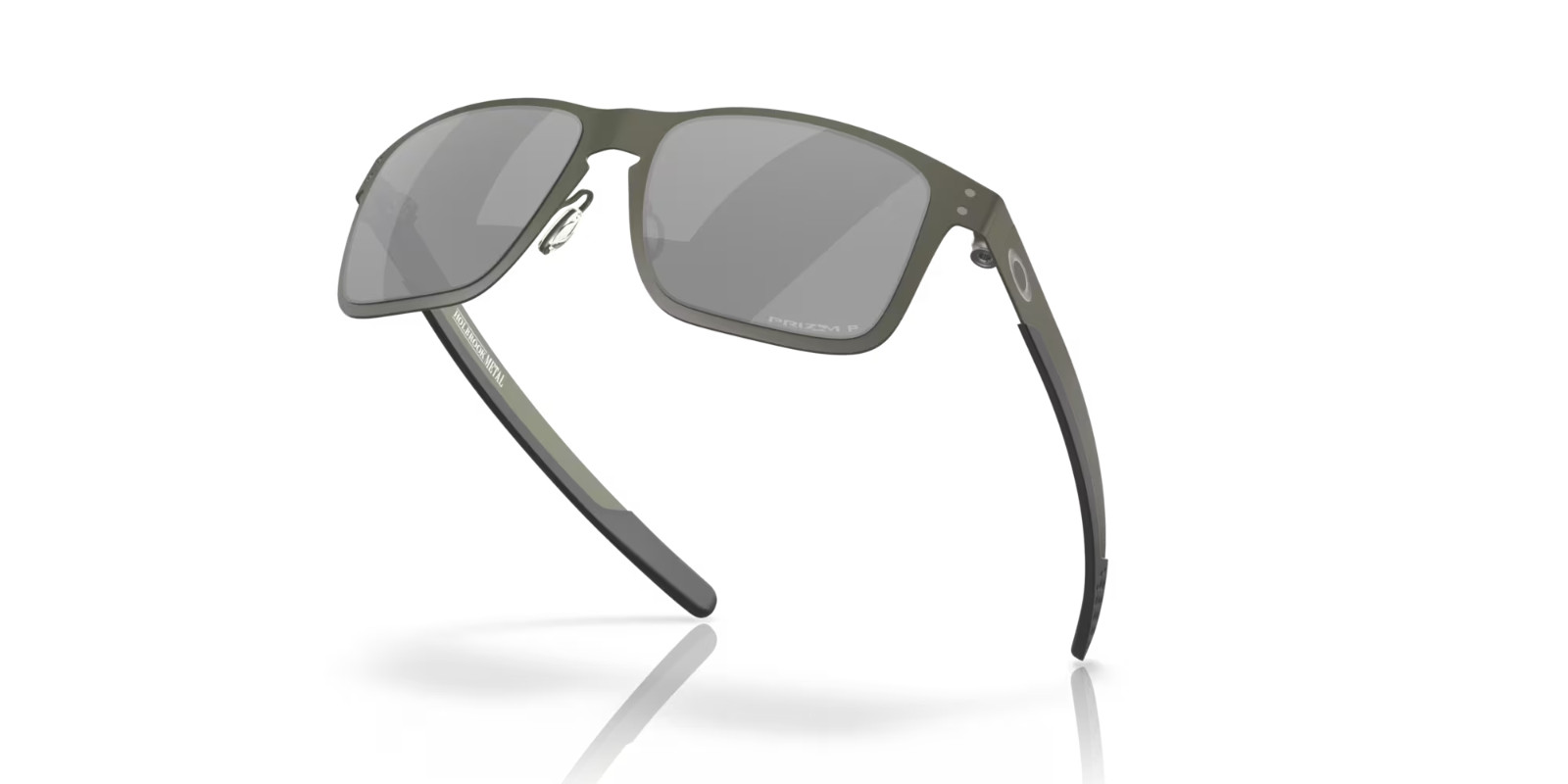 Oakley Sunglasses Holbrook Metal OO4123-0655 Gunmetal / PRIZM Black POLARIZED