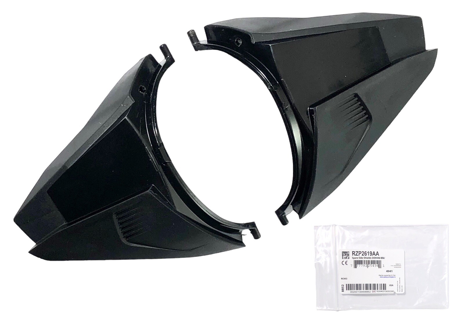 Oakley Clifden OO9440 BLACK Replacement Protective Side Shields & Nose Pads