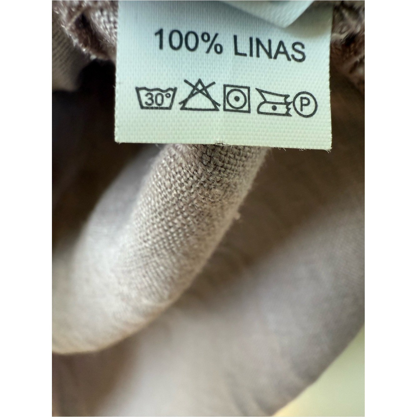 ODA LUX Linen Minimalist Cowl Dress Sustainable Ethical Slow Fashion Lagenlook M