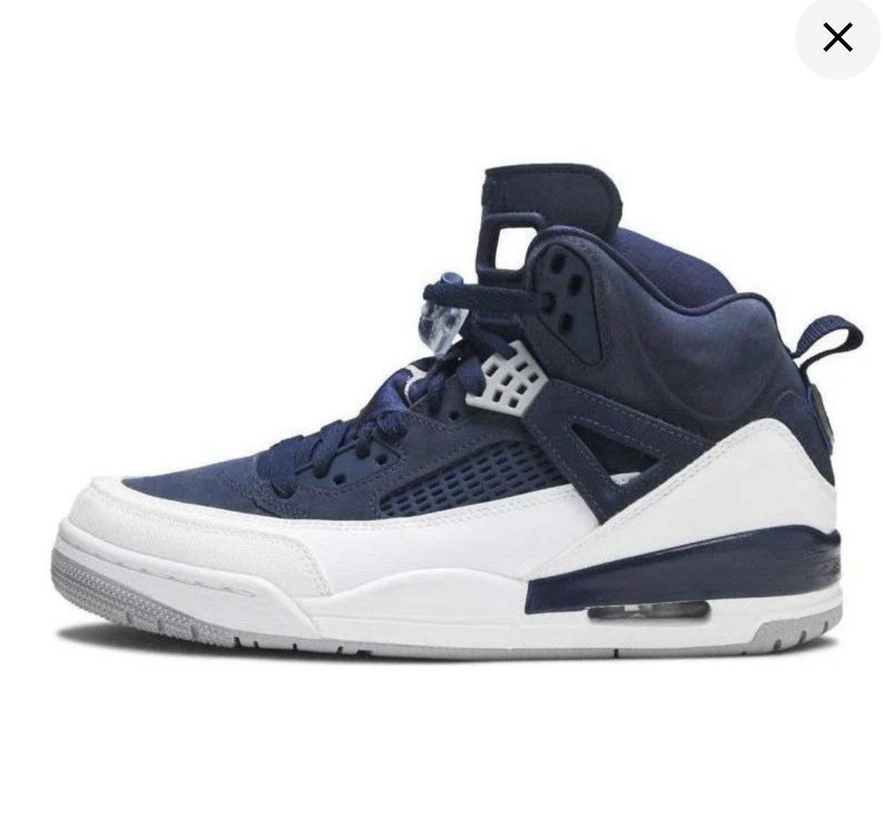 Jordan Air Jordan Spizike Midnight Navy/Metallic Silver 315371-406
