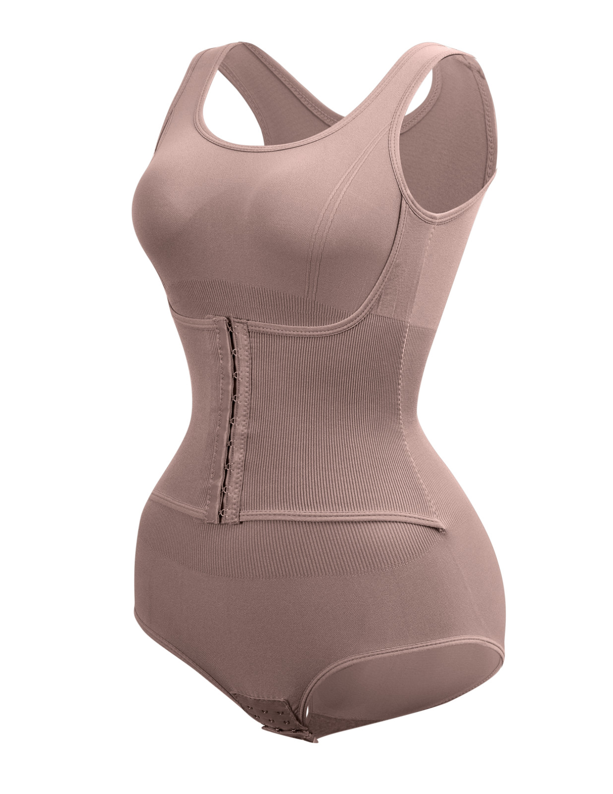 Front Hook Shapewear Bodysuit Tummy Control Breast Lifter Butt Lifter