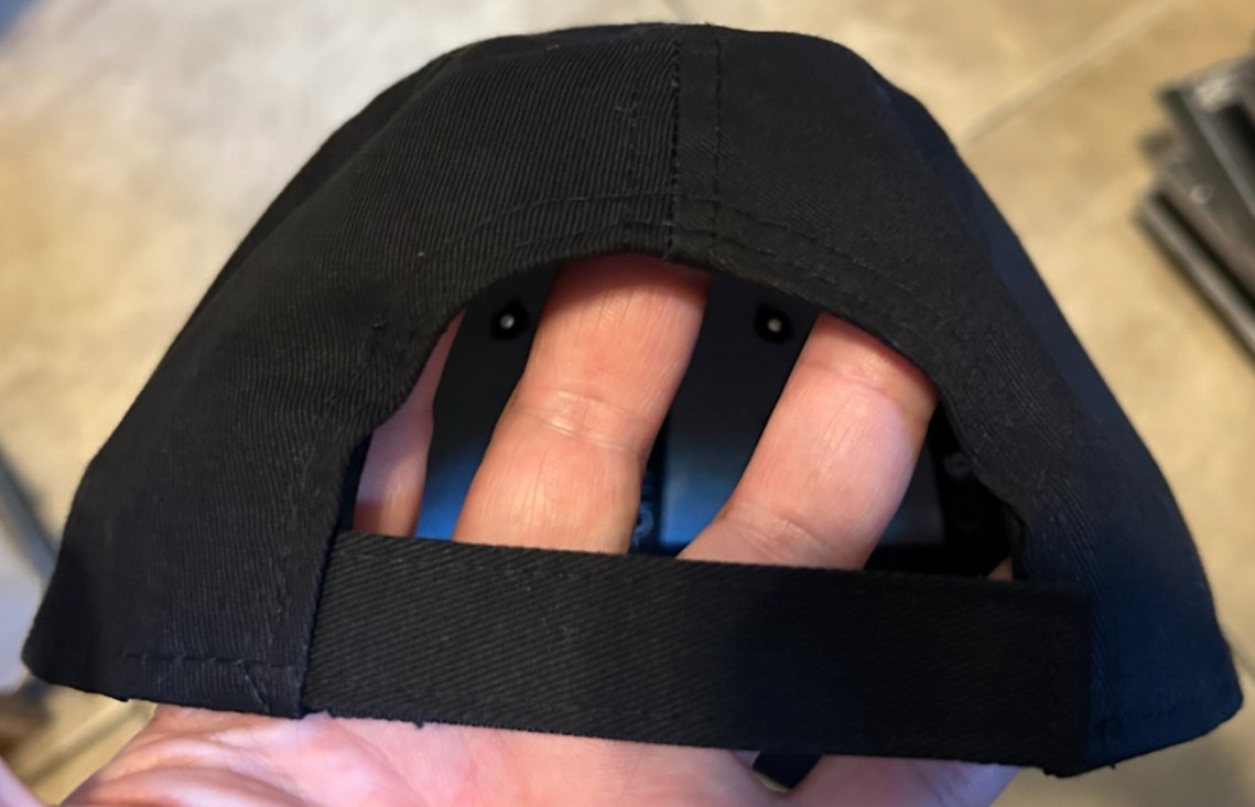 New Era 9forty Plain Blank Golf Hat Cap Adjustable Strap back Black One Size NEW