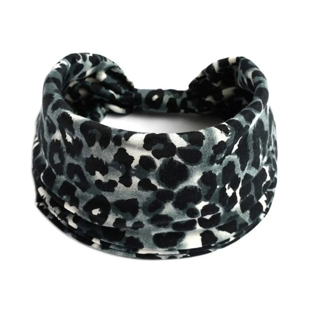 Bandanna Wide Sports Yoga Headband Stretch Hairband Elastic Hair Band Turban