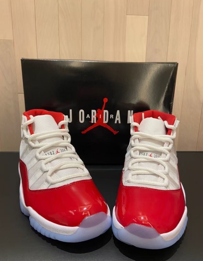 Jordan Air Jordan 11 Retro “Varsity Red” High Top Mens Basketball