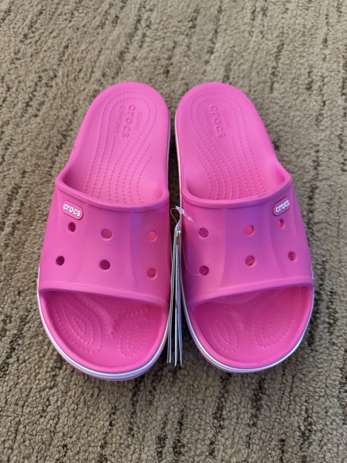 Unisex Crocs Bayaband Slides Sandals Men 5 Women 7