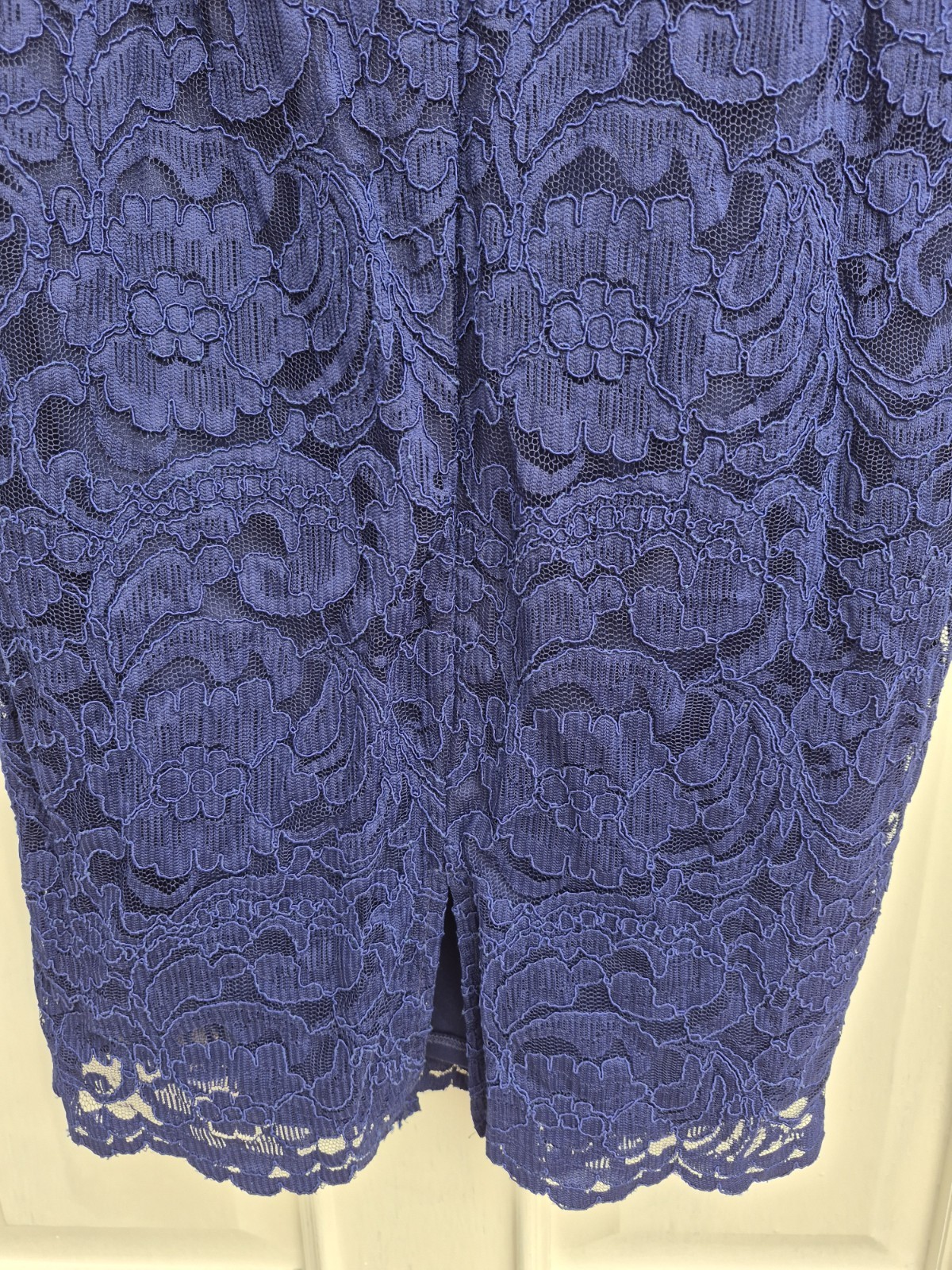 Oasis Royal Blue Lace dress. Size 12. Fully Lined. Good condition.