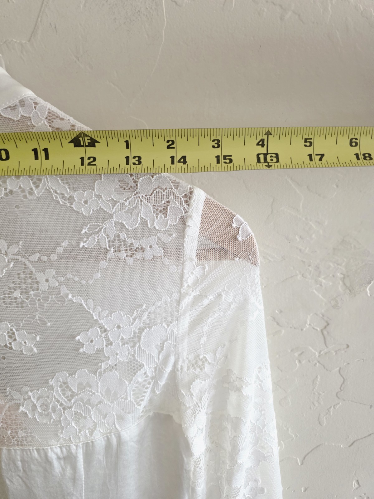 NWT LaceMade Moonlight Hera Dress Lace Victorian Edwardian White Size Small Lace