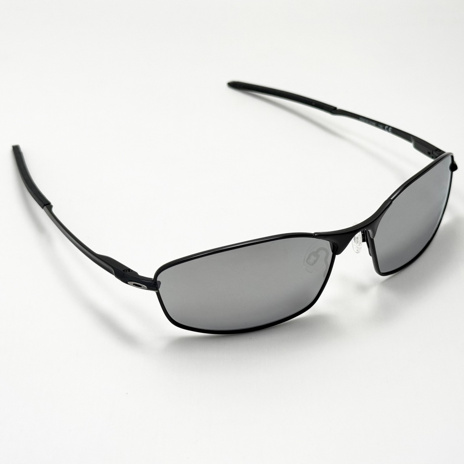 Oakley Whisker OO4141 Sunglasses Satin Black Prizm Black Polarized New