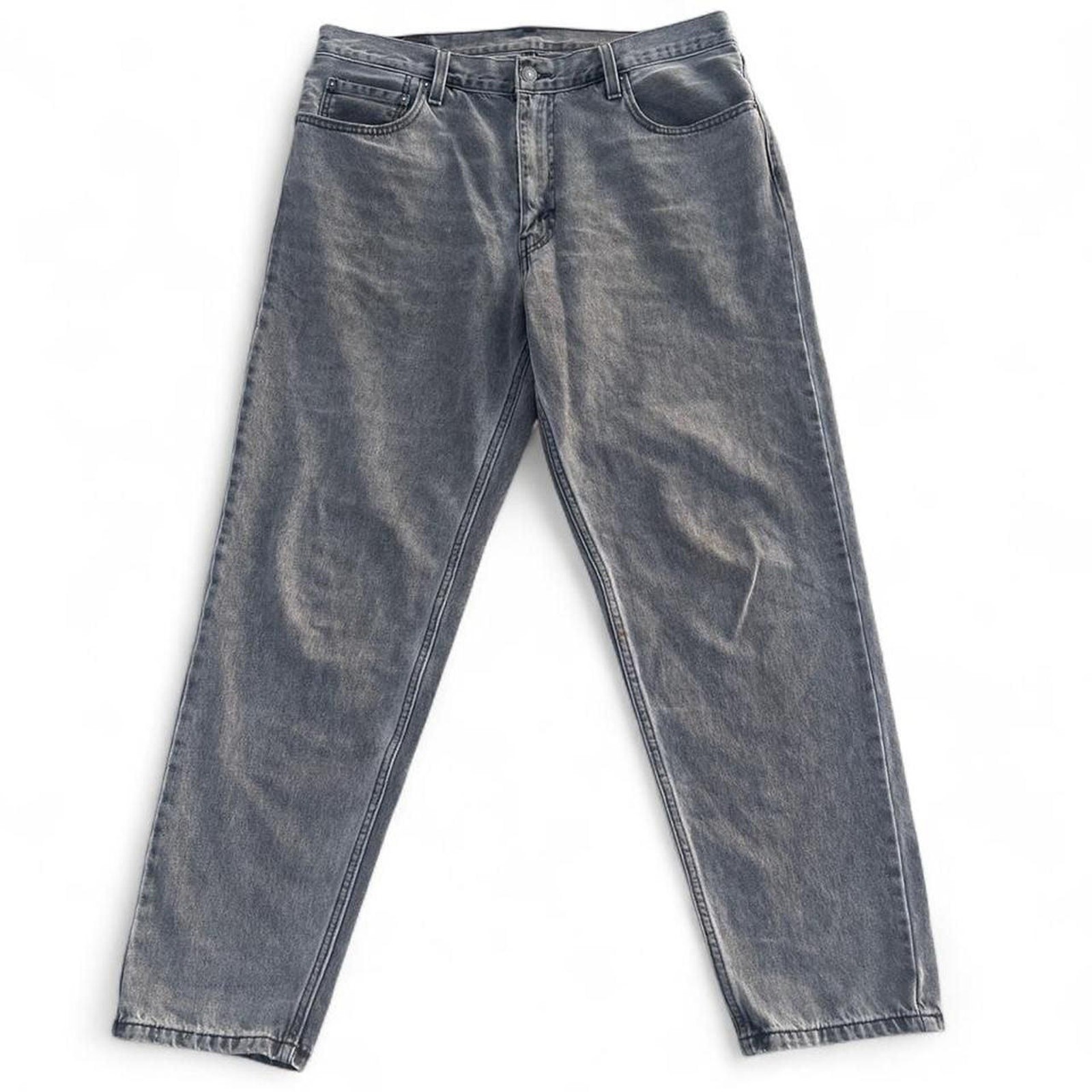 Levis 550 92 Relaxed Tapered Jeans Men’s 36×32 Gray Vintage Wash