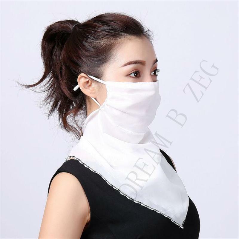 Women’s Reusable Face Mask Cover Scarf Washable Summer Outdoor Sun Protection US