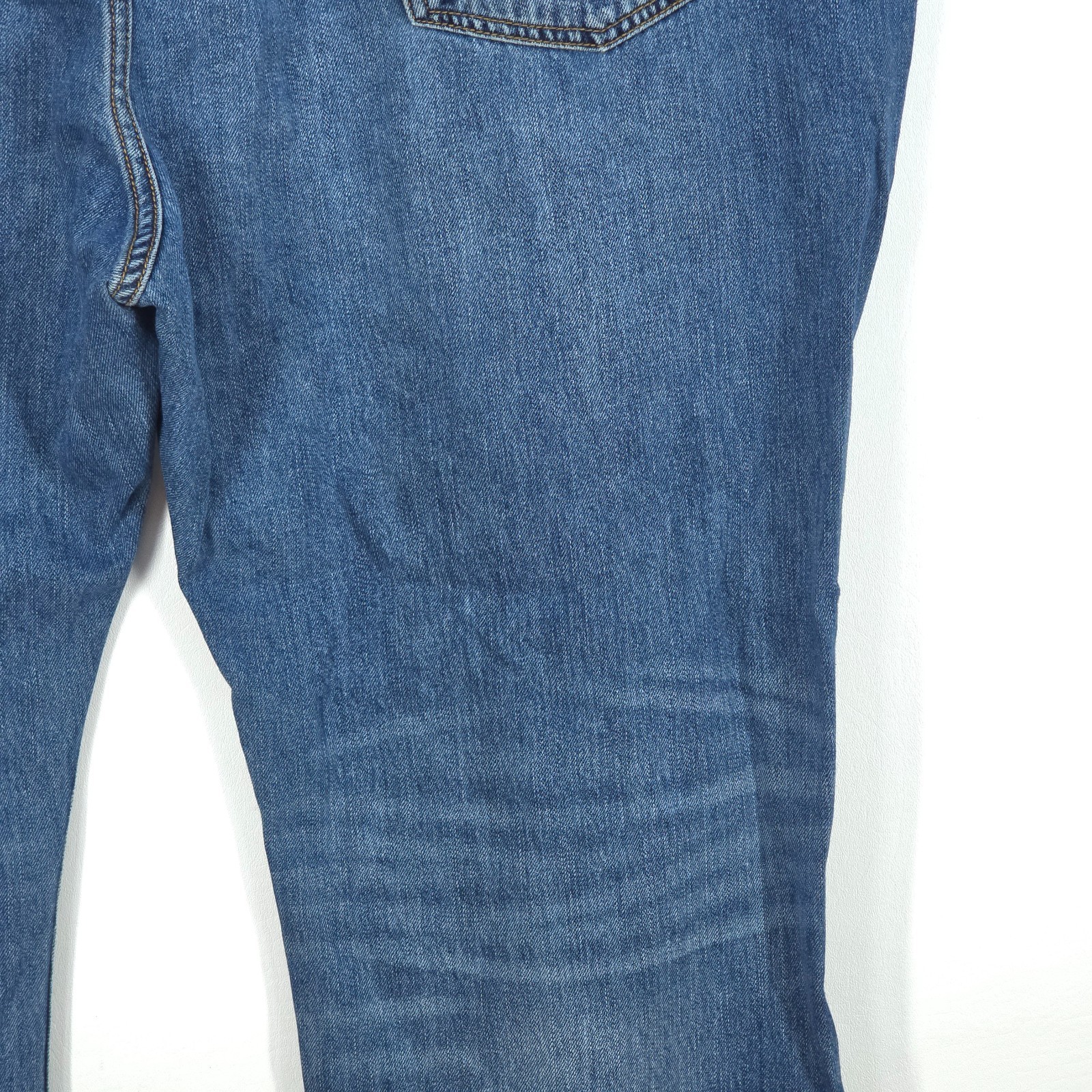 Lucky Brand Athletic Fit Jeans Mens 48×28 (48×30) Whiskers Medium Wash Faded