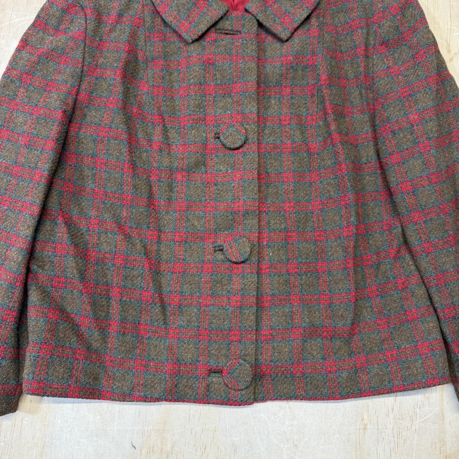 Vintage Pendleton Wool 50’s Cropped Jacket – Mint