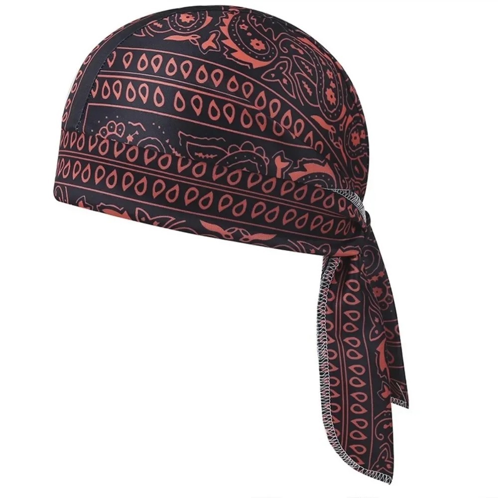 Elastic Motorcycle Wrap Biker Du Bandana Paisley Doo Rag Head Skull Cap Durag