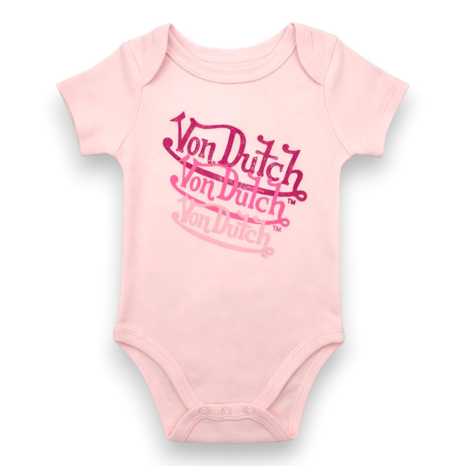 Von Dutch Baby Girls’ 3-Piece Bodysuit & Bloomer with Sandals Size 3M 6M 9M