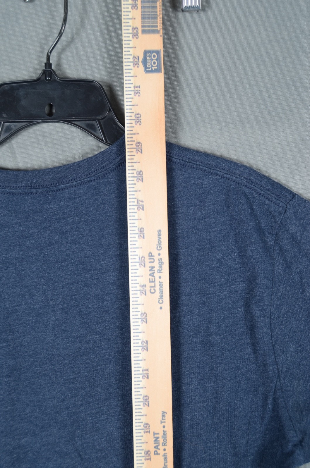 Greyson Clothiers Men’s White Wolf Head Graphic T-Shirt Blue Gray LARGE