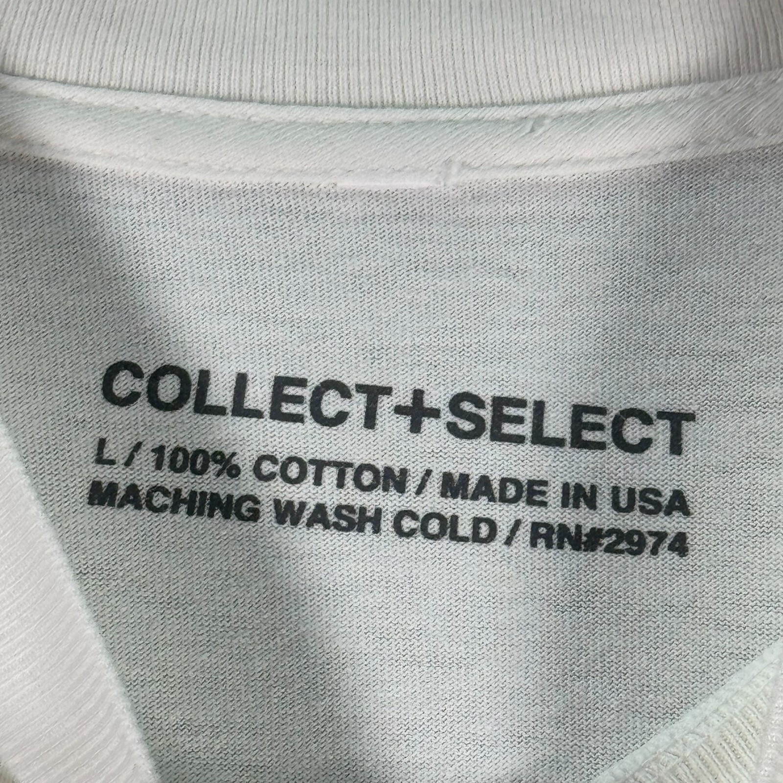 Collect And Select Steph Curry 3 God T-Shirt Mens Large White Graphic Streetwear