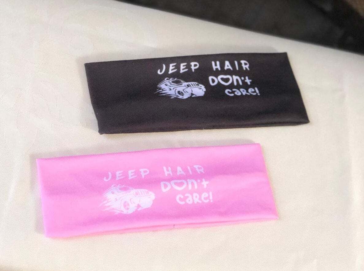 Custom Soft Stretch Sport Bandana Head Band Black Pink Woman Unisex Hairband