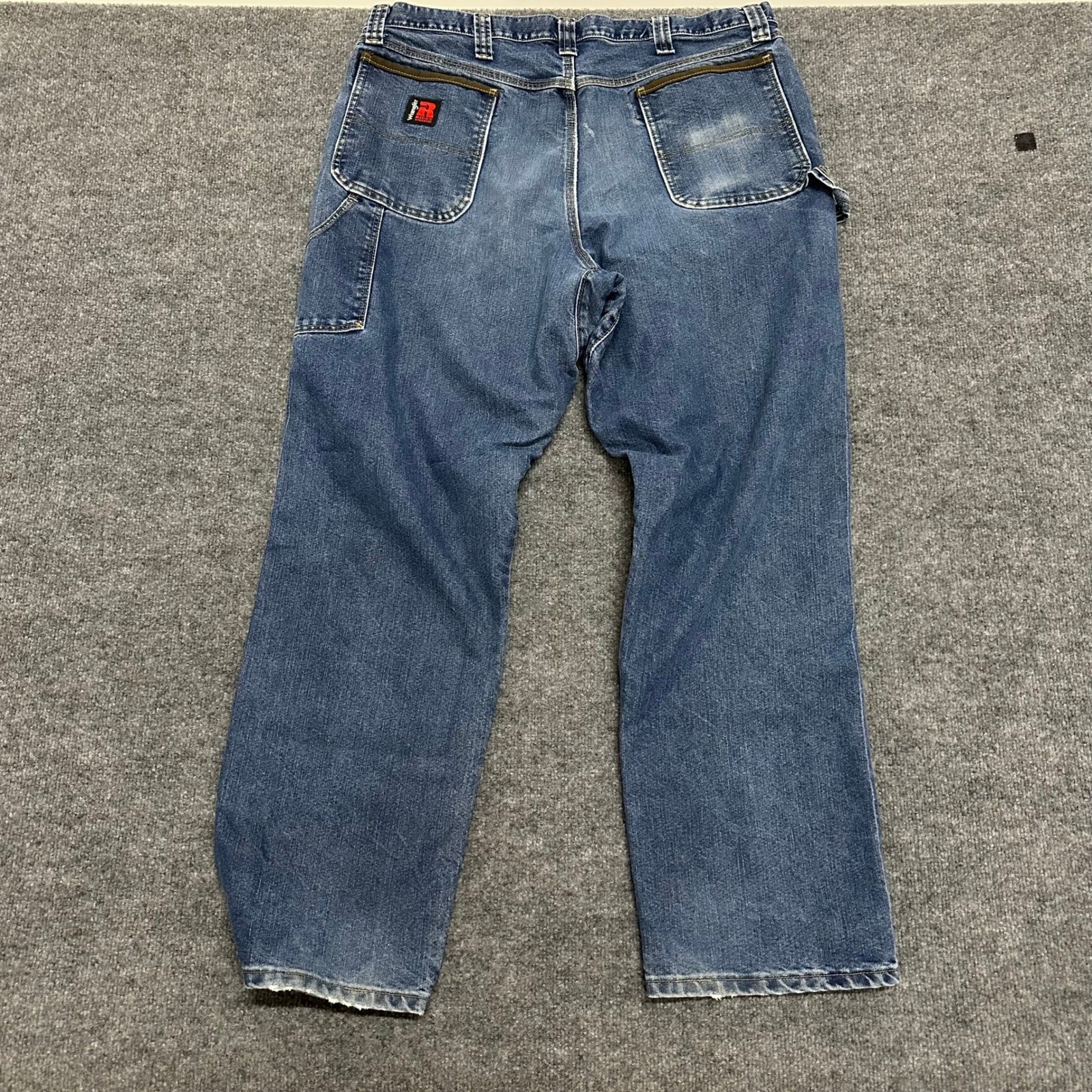Wrangler Carpenter Jeans Mens Size 40×32 Blue Riggs Cool Vantage Workwear
