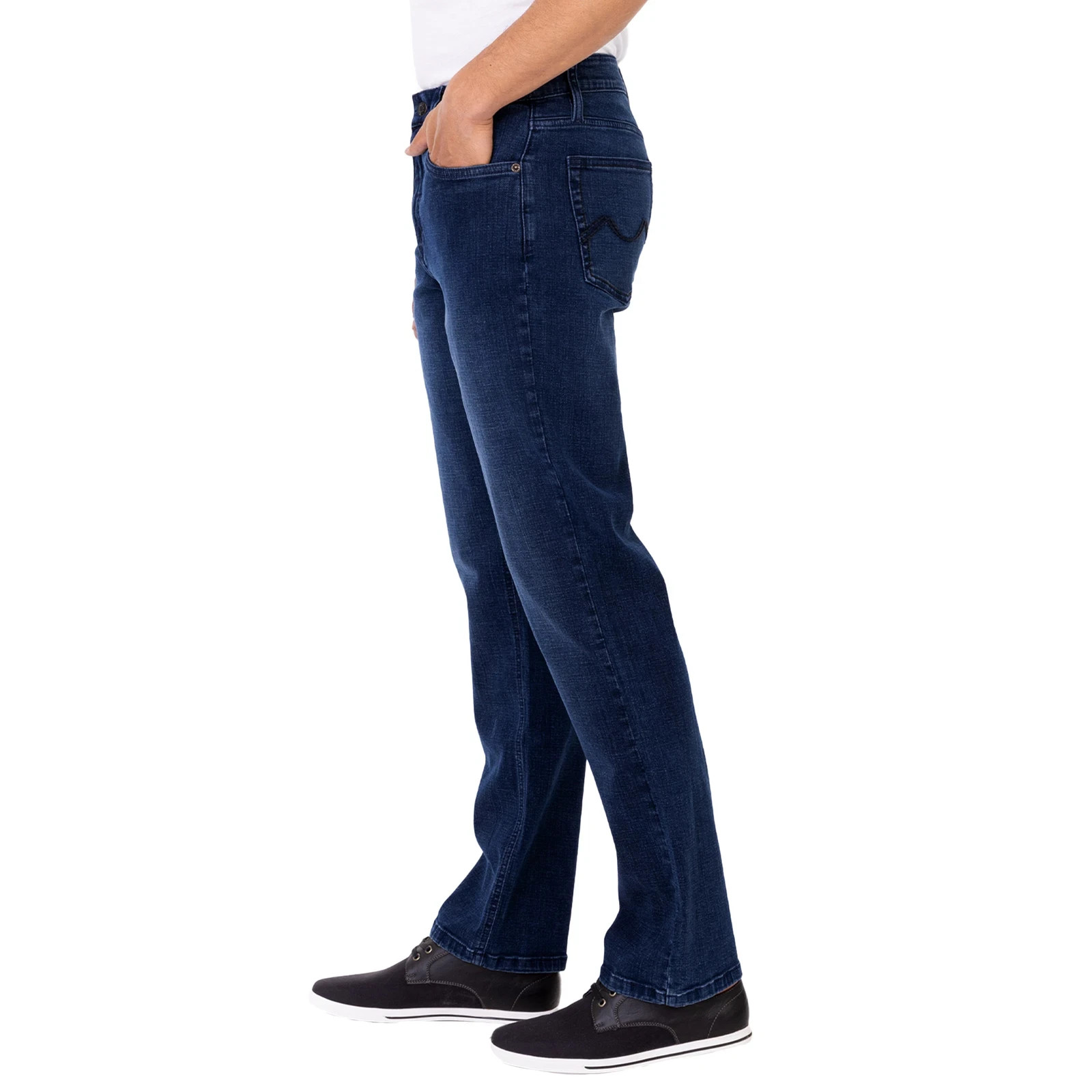 Urban Star Men’s Stretch Slim Fit Jeans, Blue, Size 30×29