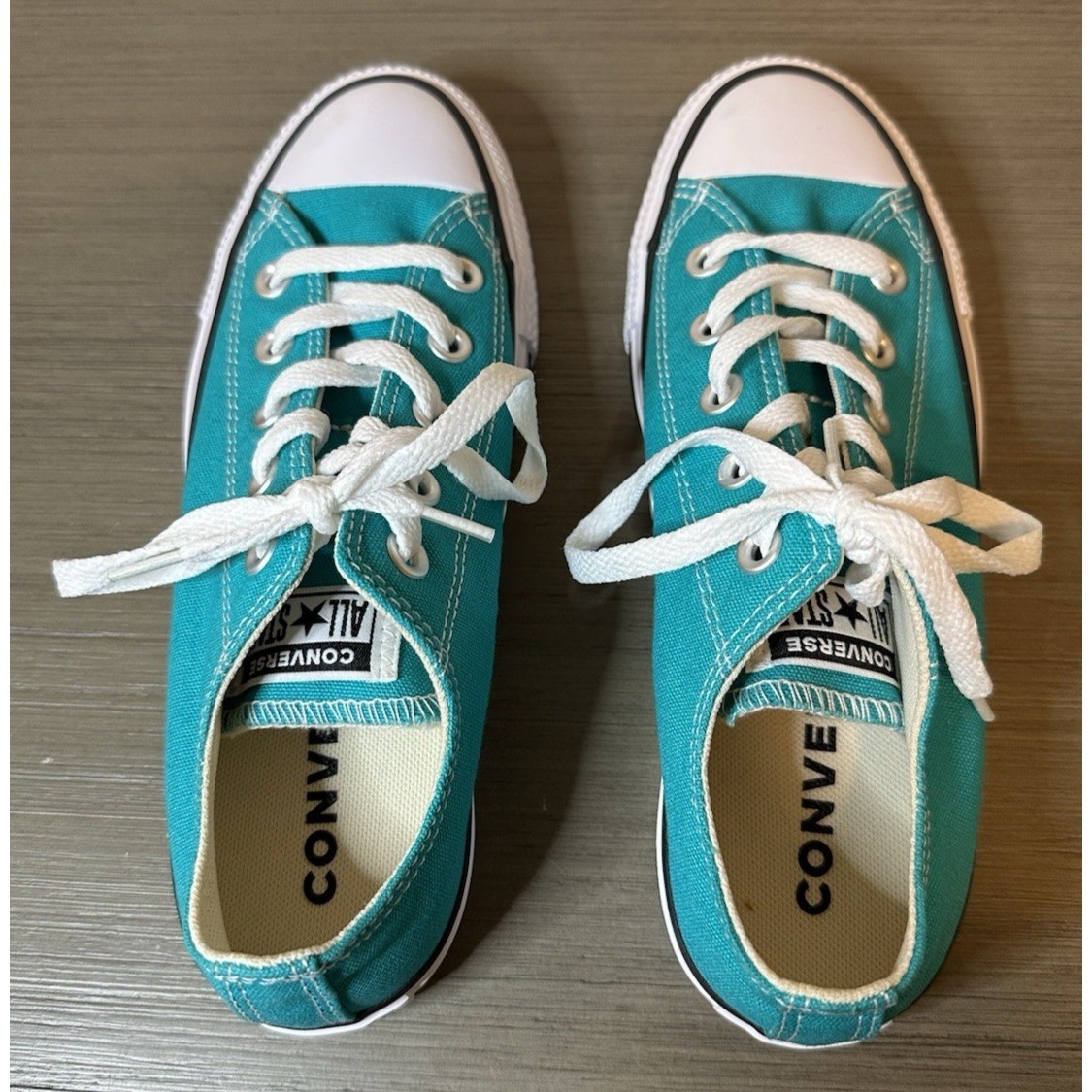Converse All Star Sneaker Low Top Shoe Teal Men 4 Women 6 Canvas NEW No Box