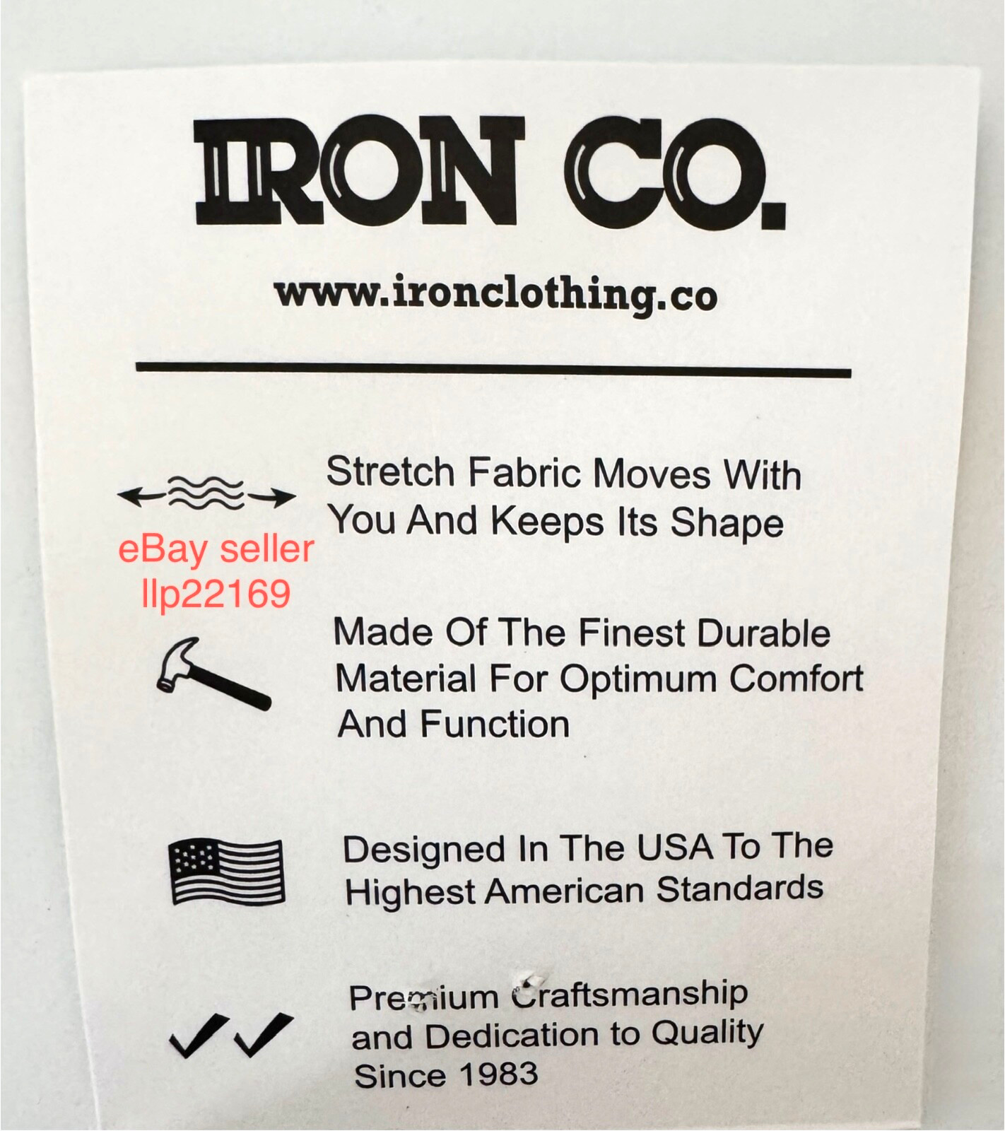 IRON CO Men’s Stretch Shorts (SIZE 33) Flex Waist Flat Front BOARDWALK New Tag!
