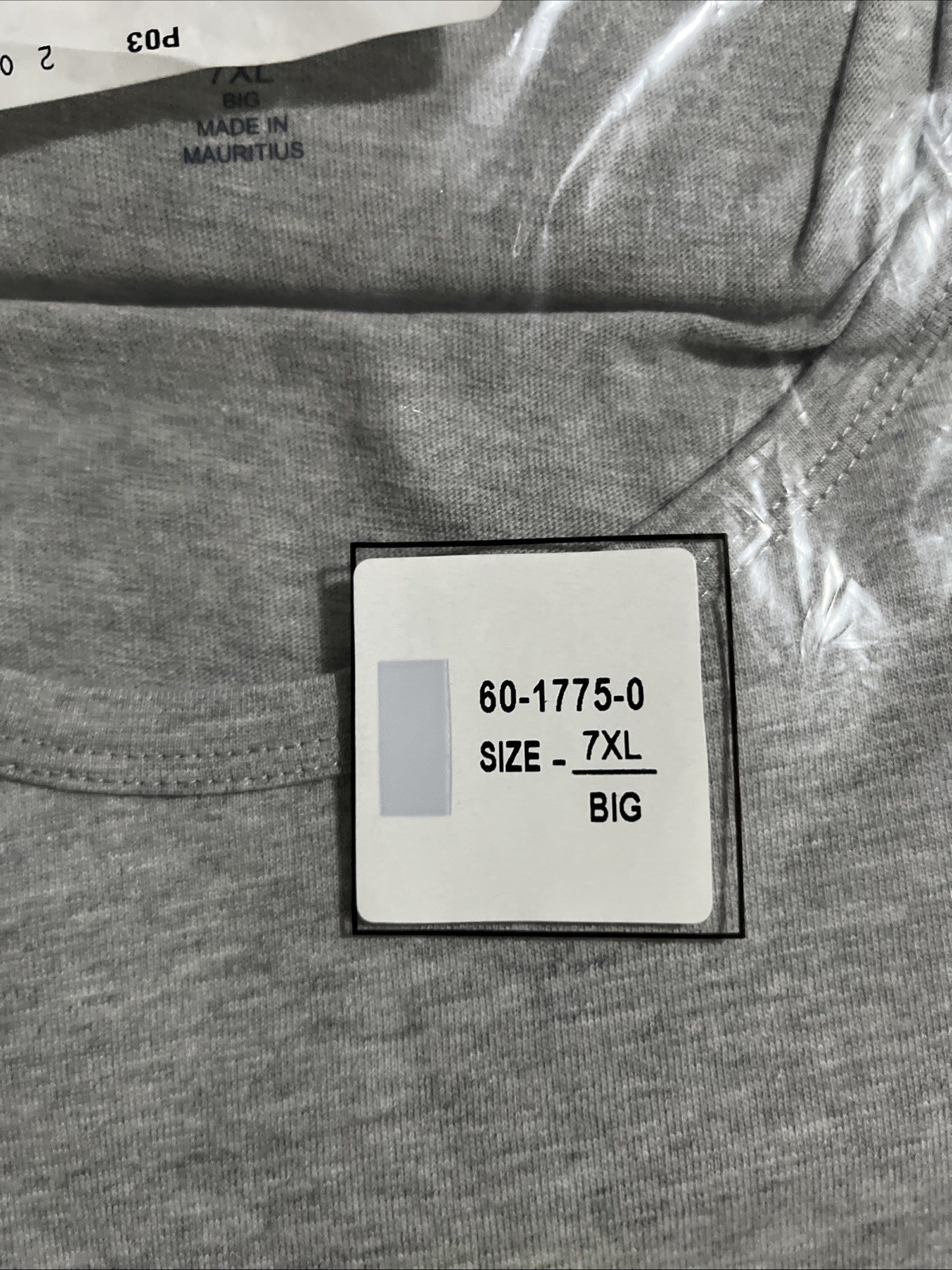 KingSize Men’s Big & Tall Cotton Tank Size 7XL Style 60-1775-0 NIP