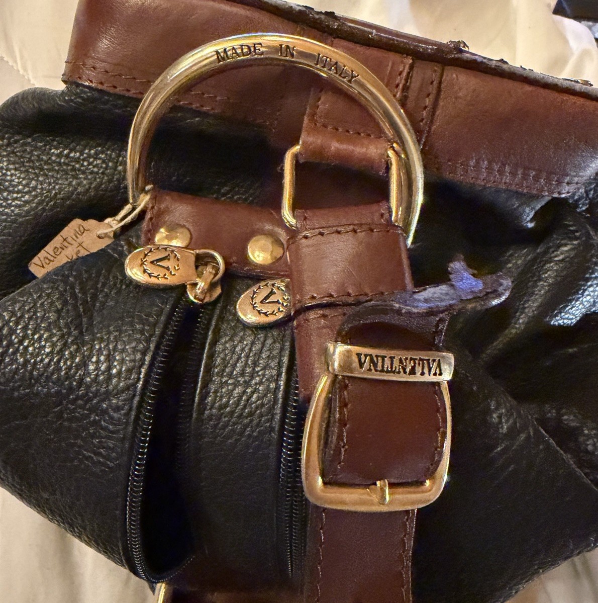 Vintage Valentina Brass Purse Hardware Parts For Replacement
