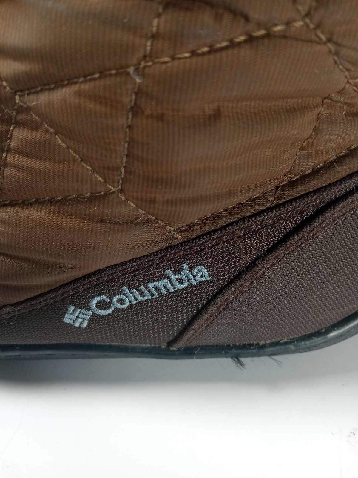 Columbia Women’s Minx Mid II Omni-Heat Tweed Boots Size 10.5 Faux-Fur Collar
