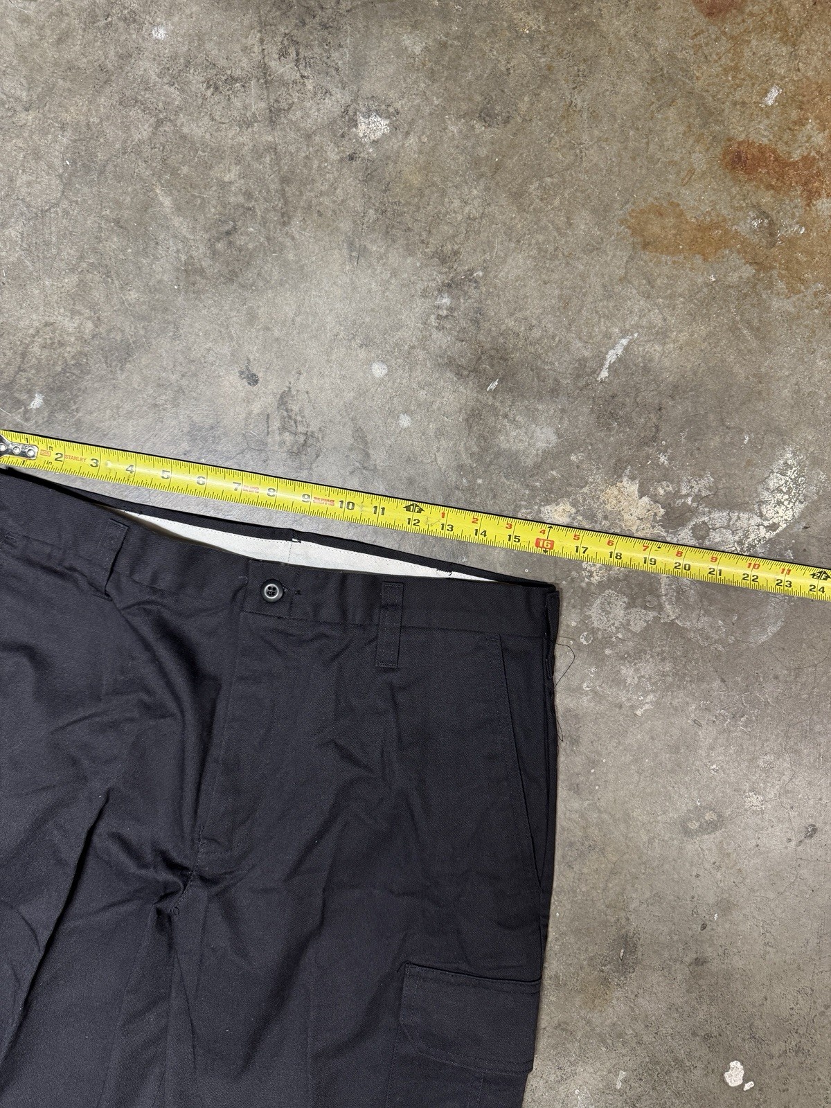 Vintage Cintas ComfortFLEX Men’s Black Twill Carpenter Pants Relaxed Straight 32