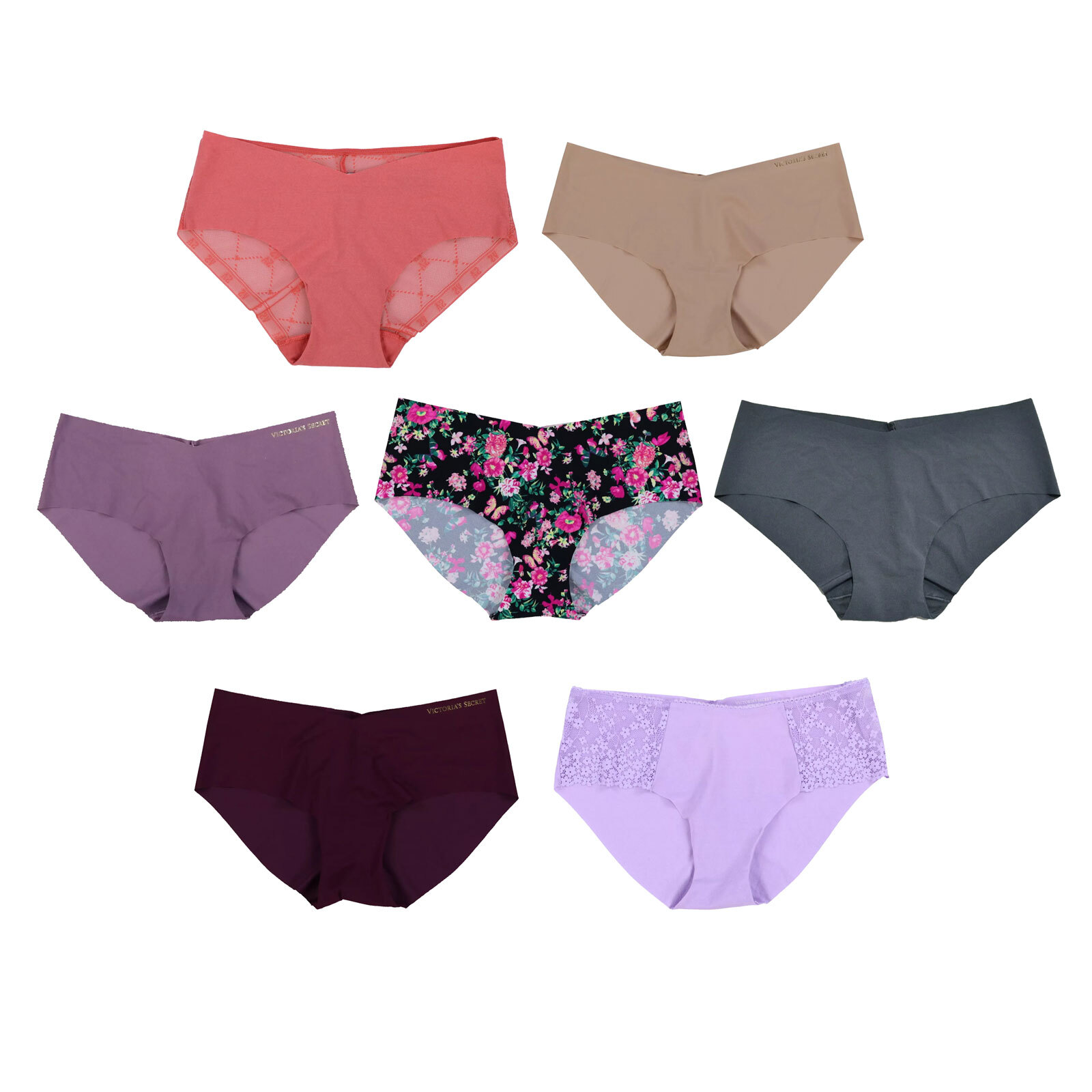Victoria’s Secret Panties Hiphugger No Show Sexy Illusions Seamless Underwear Vs