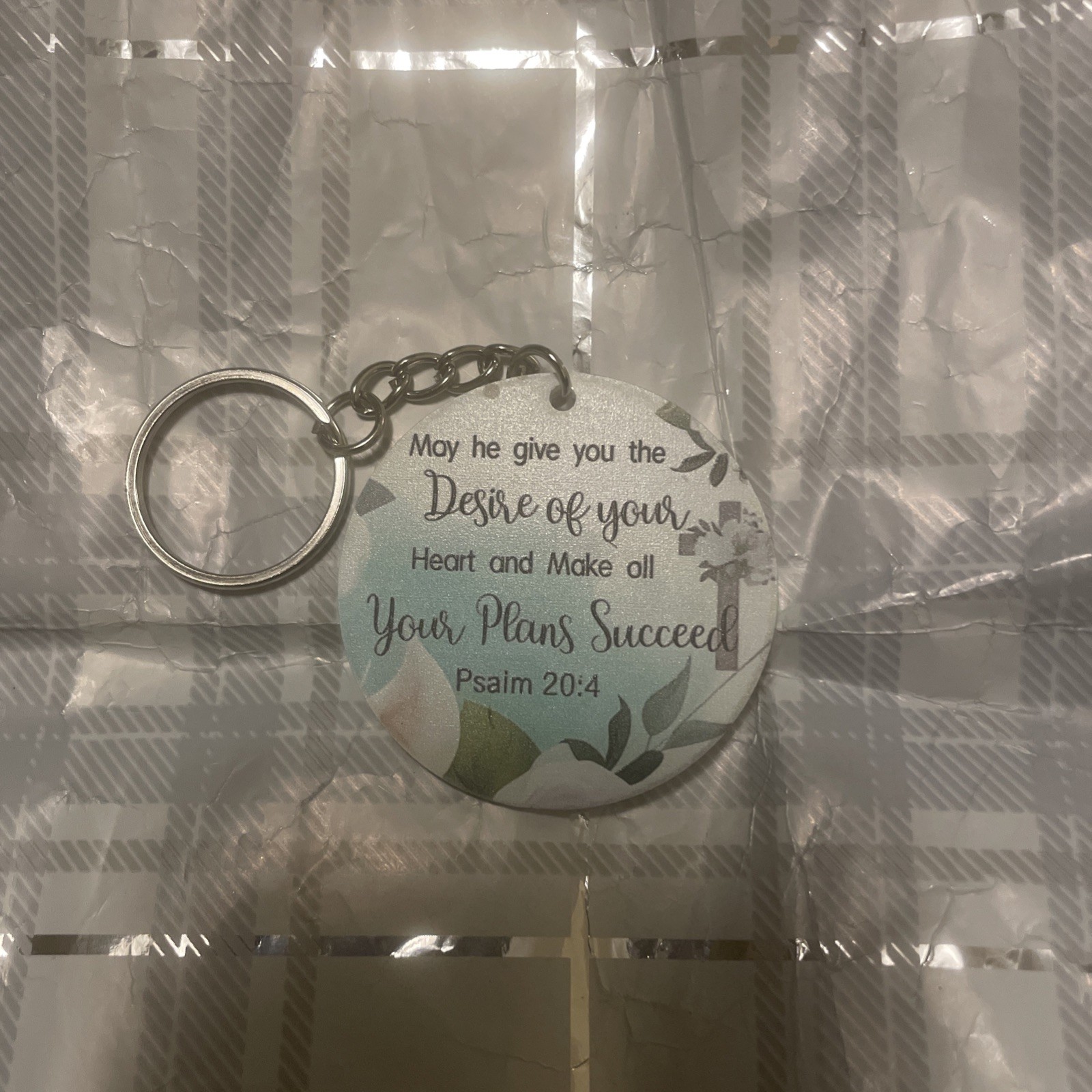inspirational keychain
