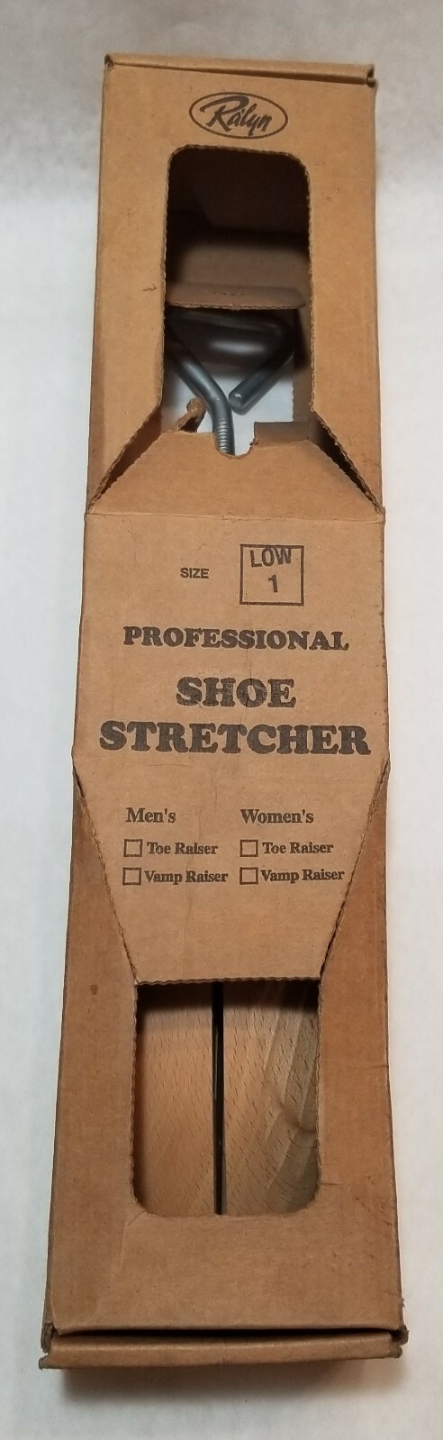 Ralyn Professional Shoe Stretcher Wooden Shoe Stretcher Size Low 1
