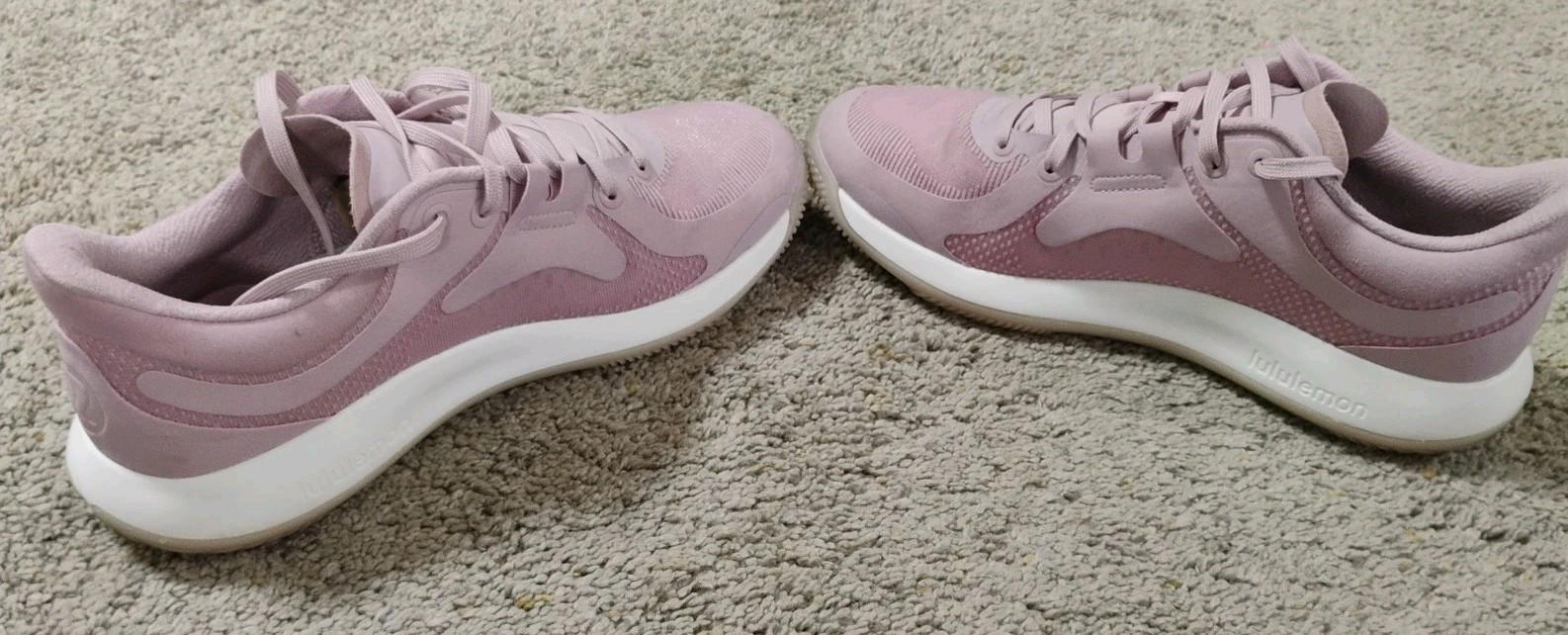 Lululemon Womens Strongfeel Pink Running Shoes Size 8. No Returns Accepted.