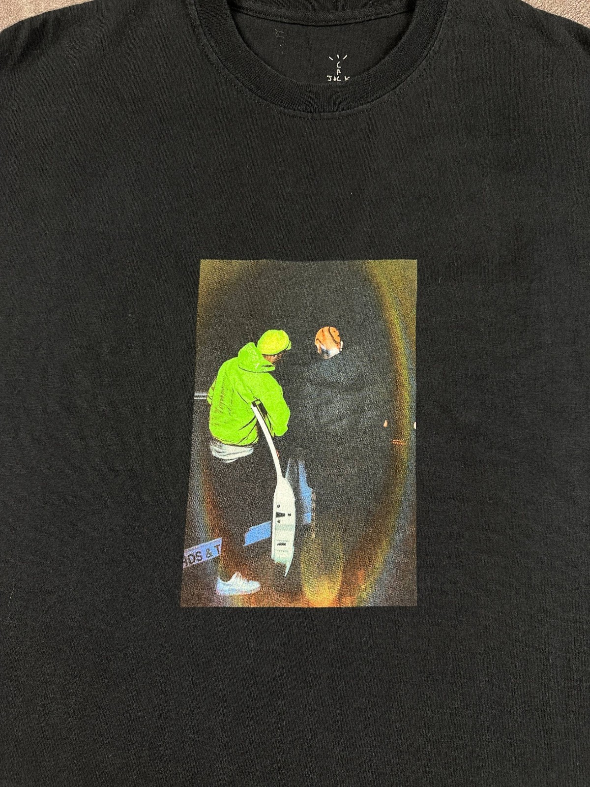 Travis Scott Cactus Jack Jackboys T-Shirt Black Men’s Size S 2020 Merch Fortnite