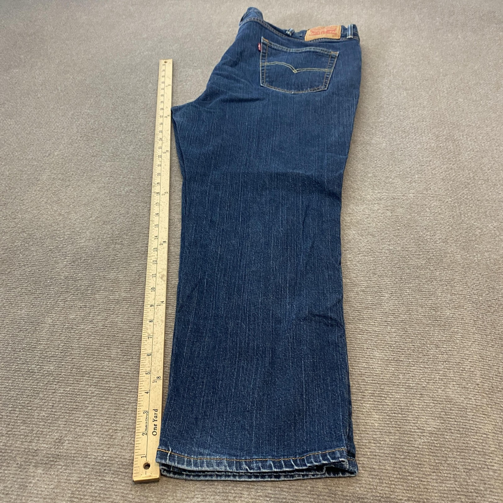 Levis 541 Jeans Mens 50 Fits 48×28 Blue Athletic Fit Straight Leg Denim